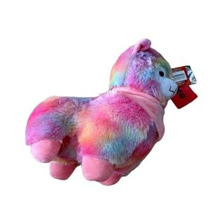Reading Fighting Phils Baseball Rainbow Llama Plush Stuffed Animal NEW Pink